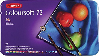

ACCO Brands Derwent Colorsoft Pencils Pencil(Set of 72, Multi Colour)