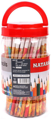 

NATARAJ Natraj Marble Pencil 100 Jar Pencil(Set of 1, Multicolor)