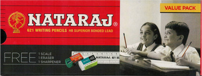 

NATARAJ 201100016 Pencil(Set of 2, Red Black)