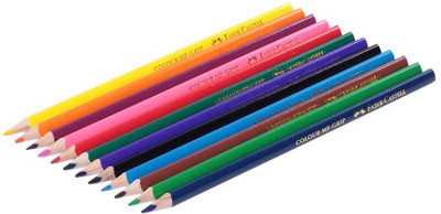 

Faber-Castell Colour Me Grip Color Pencils Pencil(Set of 12, Multicolor)