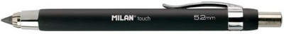 

Milan Rubber Touch Round Shaped Pencils(Set of 1, Black)