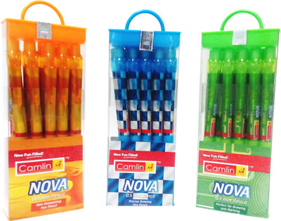 

Camlin Nova 0.9mm Round Shaped Pencil(Black)