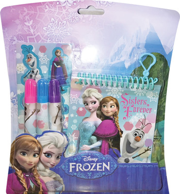 

Disney Frozen 5 PCS STATIONERY SET IN BLISTER Pencil(Multicolor)
