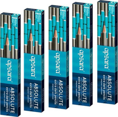 

Apsara ABSOLUTE Hexagonal Shaped Pencil(Black)