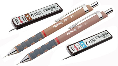 

rotring Mechanical Pencil Pencil(Set of 4, Brown)