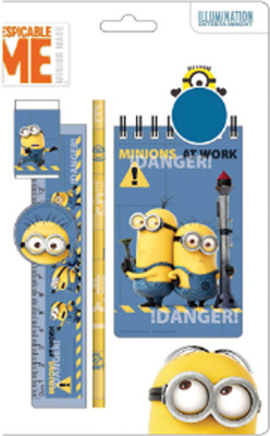 

Minion Minions 5 PCS STATIONERY SET BLISTER Pencil(Multicolor)