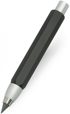 

Worther Compact Black Aluminium Pencil 5.6 mm Led & Sharper - 24930299 Black Pencil(Set of 1, Black/Gray)