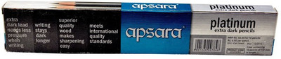 

Apsara 101001002 Pencil(Set of 4, Grey-Black)