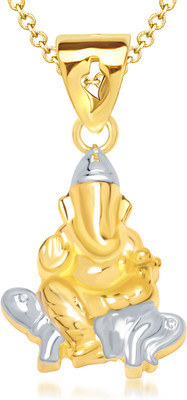 86% OFF on VK Jewels Ganpati Gold Plated for Women & Girls Cubic Zirconia Alloy Pendant 86% OFF on VK Jewels Ganpati Gold Plated for Women & Girls Cubic Zirconia Alloy Pendant