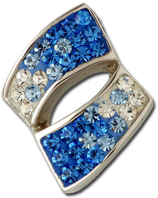 34% OFF on Exxotic Jewelz Trendy Designer Rhodium Silver Pendant