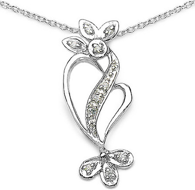 

Johareez Rhodium Silver Pendant