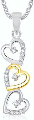 

Amaal Valentine Heart Pendant For Girls,Women With Chain Gold-plated Alloy Pendant