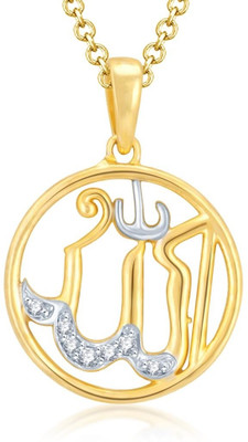 

Sukkhi Gold-plated, Rhodium Cubic Zirconia Alloy Pendant
