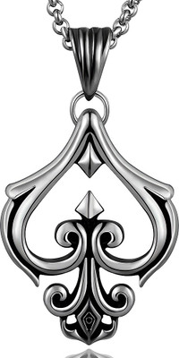 

Aaishwarya Goth n Rock Crystal Alloy Pendant