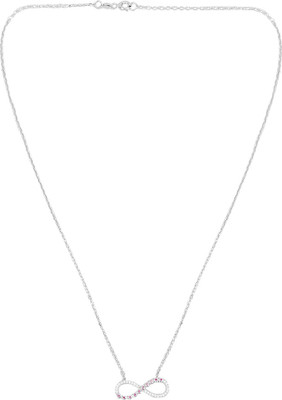 

Jewel99 Love Charm Platinum Swarovski Zirconia Sterling Silver Pendant