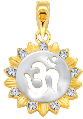 

Vighnaharta Om Sweet Om Gold-plated Cubic Zirconia Alloy Pendant
