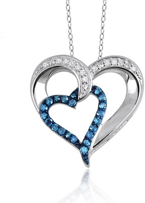 

Kiara Jewellery Rhodium Swarovski Zirconia Silver Pendant