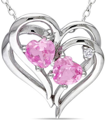 

Kiara Jewellery Channai Rhodium Swarovski Zirconia Sterling Silver Pendant