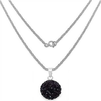

Johareez Crystal Sterling Silver Pendant