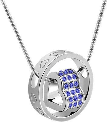 38% OFF on Crunchy Fashion Date With Me Rhodium Alloy Pendant