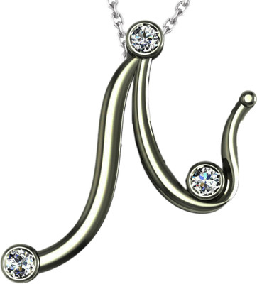 29% OFF on Suvam Jewels Rhodium Sterling Silver Pendant 29% OFF on Suvam Jewels Rhodium Sterling Silver Pendant
