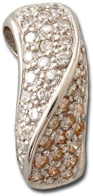 30% OFF on Exxotic Jewelz Style Diva Rhodium Silver Pendant