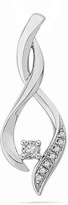 13% OFF on Amogh Jewels Gold-plated Diamond Sterling Silver Pendant