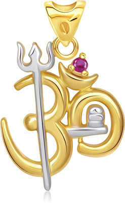 OFF on VK Jewels Om Trishul Gold Plated 