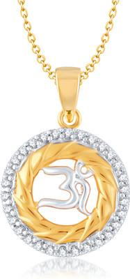 83% OFF on VK Jewels Yellow Gold Alloy Pendant