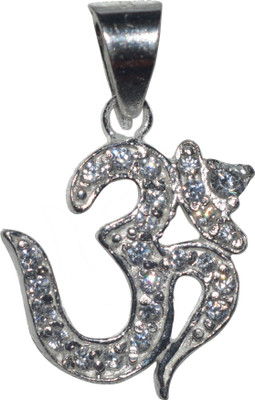 

Kataria Jewellers Divine Om Silver Pendant
