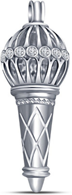 

Vorra Fashion Promotion Platinum Cubic Zirconia Sterling Silver Pendant