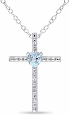 

Kiara Jewellery Rhodium Swarovski Zirconia Silver Pendant