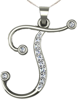 24% OFF on Suvam Jewels Rhodium Zircon Sterling Silver Pendant 24% OFF on Suvam Jewels Rhodium Zircon Sterling Silver Pendant