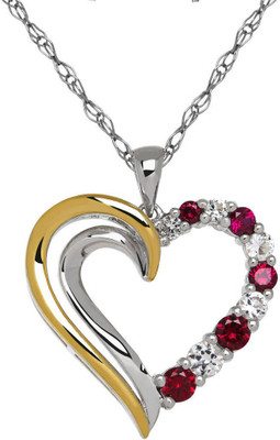 

Kiara Jewellery Rhodium Swarovski Zirconia Silver Pendant