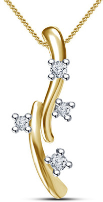 

Vorra Fashion Fancy Gold-plated Cubic Zirconia Sterling Silver Pendant