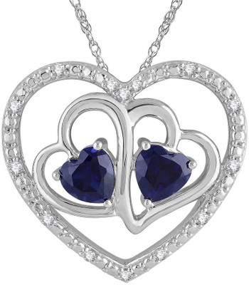 

Kiara Jewellery Rhodium Swarovski Zirconia Silver Pendant