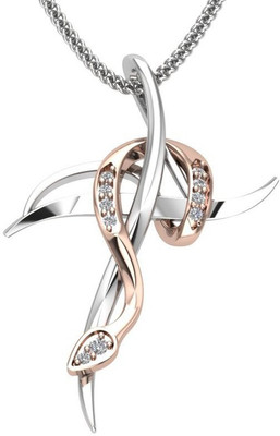 

ICR Jewels Gold-plated Cubic Zirconia Sterling Silver Pendant