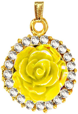 

Being Women Goldfinish Rose Fashion Gold-plated Alloy Pendant