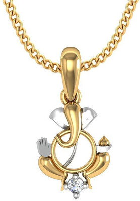 

Avsar 14kt Swarovski Crystal Yellow Gold Pendant