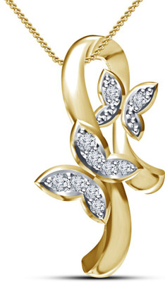 

Vorra Fashion Beautiful Fancy Gold-plated Cubic Zirconia Sterling Silver Pendant