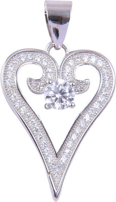 

Abhooshan Tender Heart Sterling Silver Sterling Silver Pendant