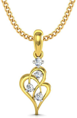 

Avsar 14kt Swarovski Crystal Yellow Gold Pendant