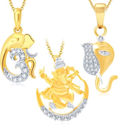 Sukkhi Fine Ganesha Gold-plated Alloy Pendant