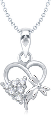 87% OFF on Vina Fashion Jewellery Rhodium Alloy Pendant 87% OFF on Vina Fashion Jewellery Rhodium Alloy Pendant