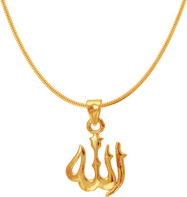 Buy mahi Allah Gold-plated Alloy, Brass Pendant on Flipkart