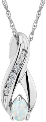 

Kiara Jewellery Sonam Swarovski Crystal Sterling Silver Pendant