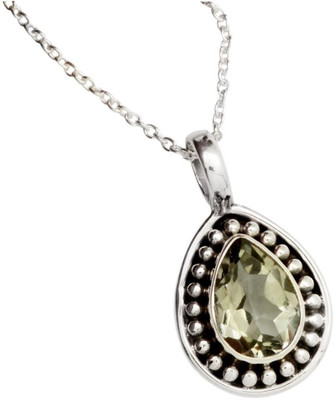 

YugshaJewels Elegant YJP-189 Amethyst Silver Pendant