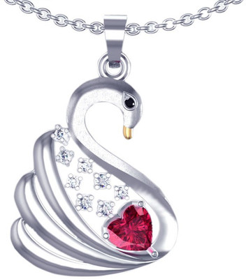 23% OFF on Suvam Jewels Love Forever Rhodium Zircon Sterling Silver Pendant 23% OFF on Suvam Jewels Love Forever Rhodium Zircon Sterling Silver Pendant