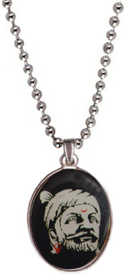 

Men Style Chhatrapati Shivaji Jagdaba Alloy Pendant Set
