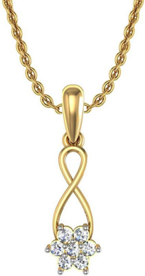 

Avsar 14kt Swarovski Crystal Yellow Gold Pendant